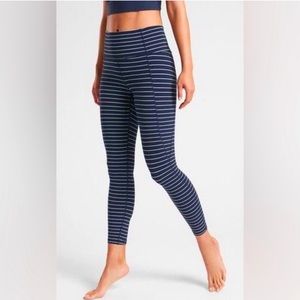 Athleta stripped leggings